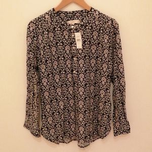 NWT Loft women's long sleeve top